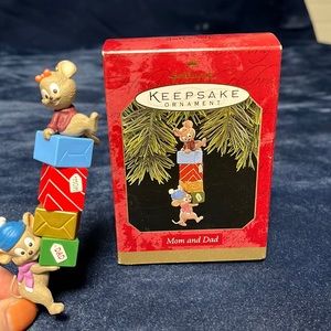 Mom and Dad Hallmark Keepsake Ornament